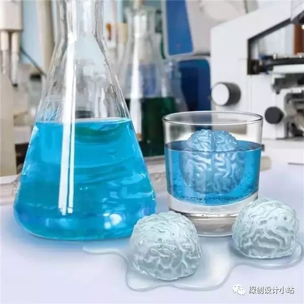 复制大脑 科幻奇趣制冰模,设计师的童趣设计